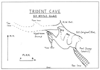 CDG NL168 Trident Cave - Penyghent Gill